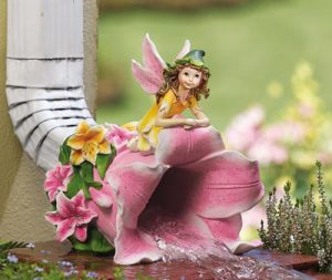 Fairy Downspout Decoration