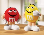 M & M Salt and Pepper Shakers